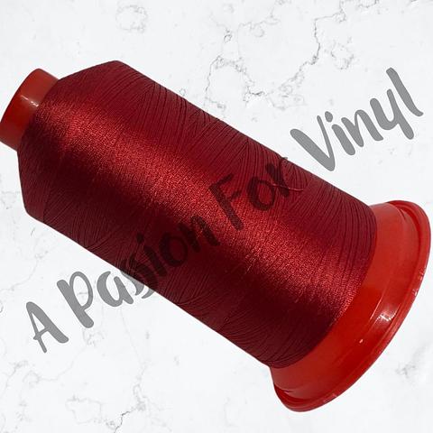 Tex 45 True Red Bonded Polyester Thread